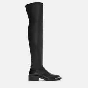 Zara Flat Stretch Boots
